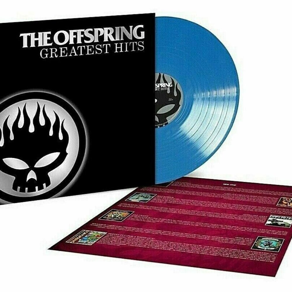 The Offspring Greatest Hits LP ~ RSD 2022 ~ Ltd Ed Blue Vinyl ~ New/Sealed!